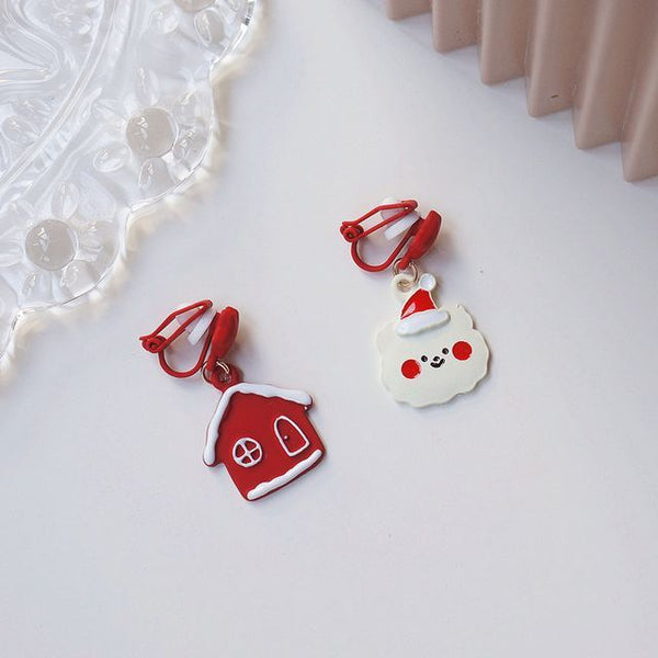 Earring Alloy Christmas designs) (various FashionChic