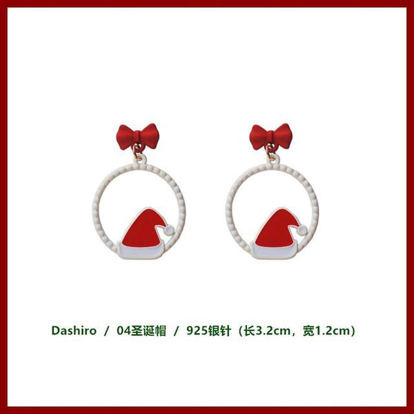 Earring Alloy Christmas designs) (various FashionChic