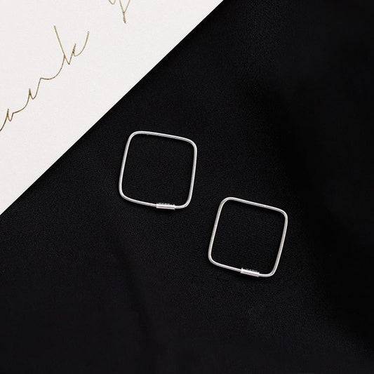 Earring Hoop Square FashionChic