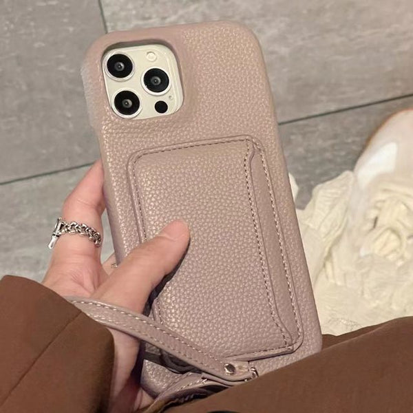 Leather Card Holder Phone Case Faux FashionChic