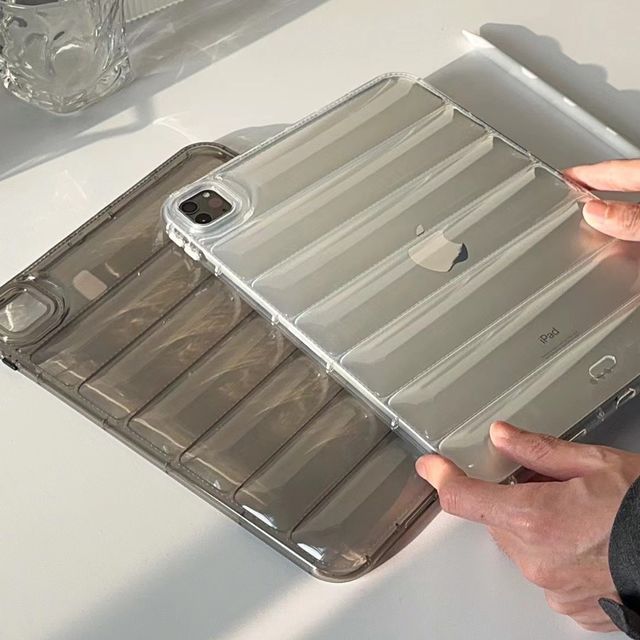 Case Transparent Textured iPad FashionChic
