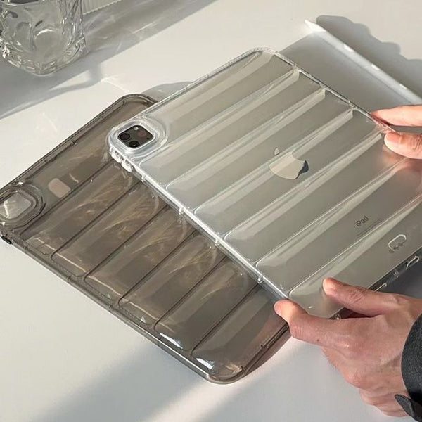 Case Transparent Textured iPad FashionChic