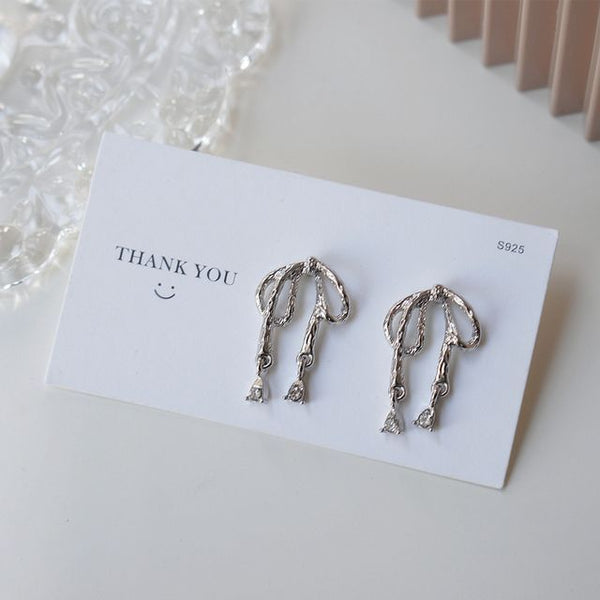 Bow Alloy Earring FashionChic