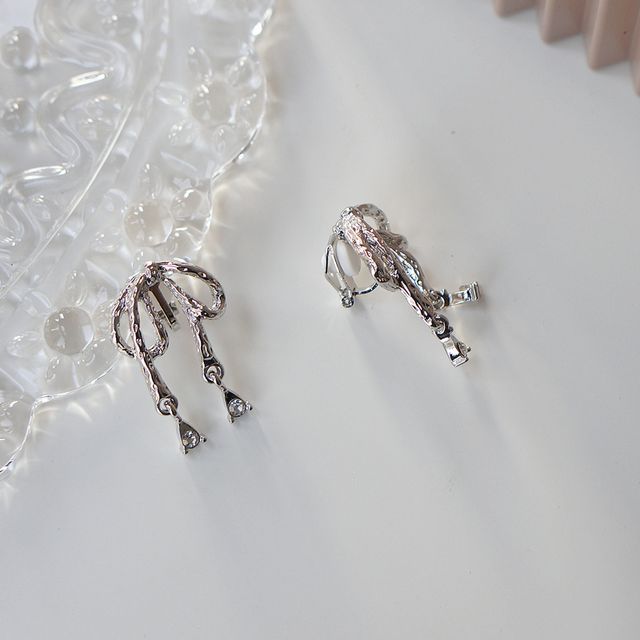 Bow Alloy Earring FashionChic