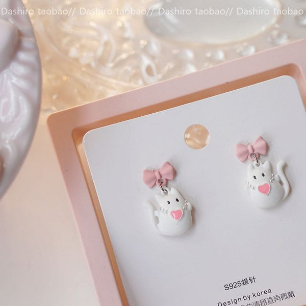 Cat Alloy designs) Asymmetrical Dangle Earring (various FashionChic