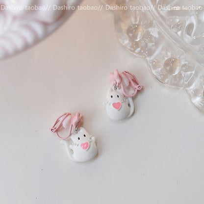 Cat Alloy designs) Asymmetrical Dangle Earring (various FashionChic