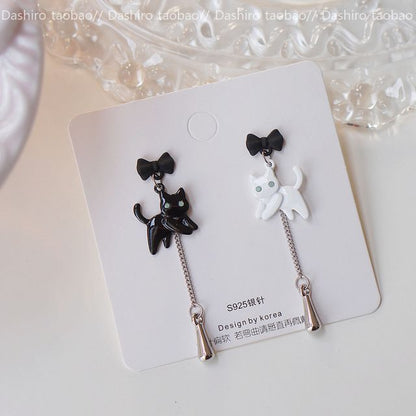 Cat Alloy designs) Asymmetrical Dangle Earring (various FashionChic
