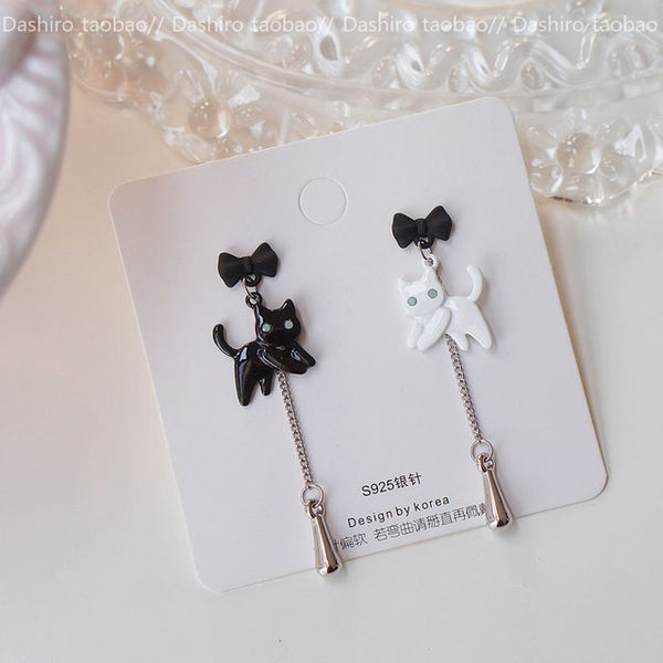 Cat Alloy designs) Asymmetrical Dangle Earring (various FashionChic