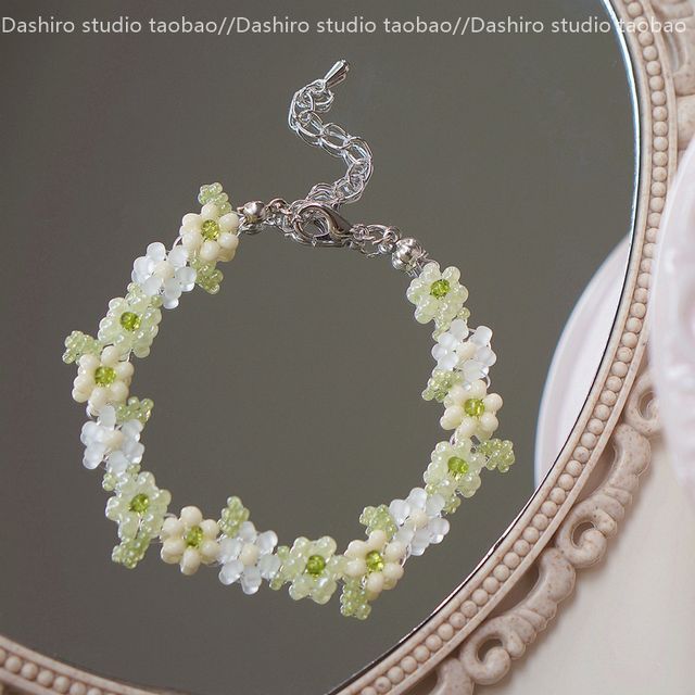 Bracelet Alloy Floral FashionChic