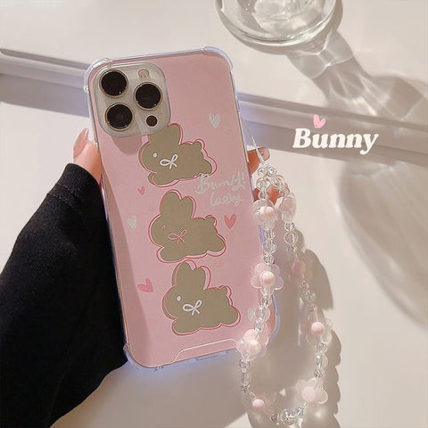 Rabbit Phone Mirrored Case FashionChic
