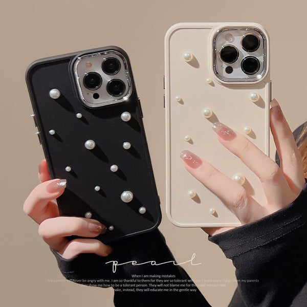 Case Pearl Faux Phone FashionChic