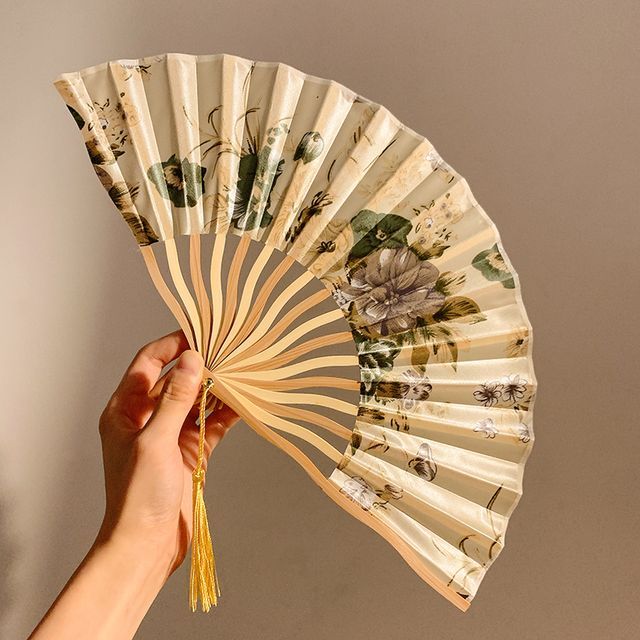 Hand Fan Chinese / Scrunchie Traditional Character FashionChic
