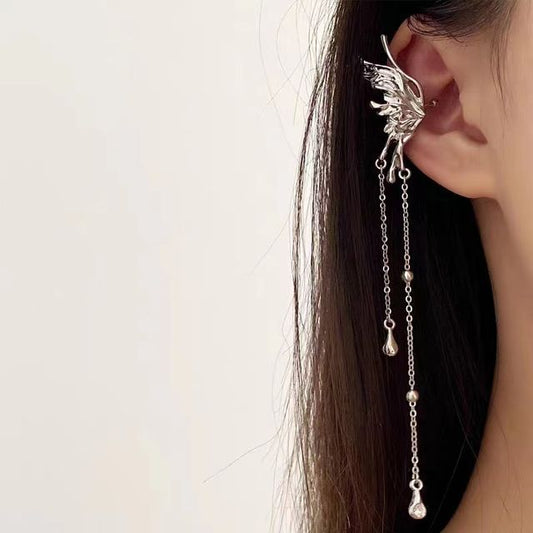 Earring Butterfly Chandelier Alloy FashionChic