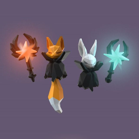 Fox Halloween Magic Staff Earring FashionChic