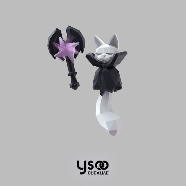 Fox Halloween Magic Staff Earring FashionChic