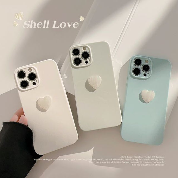 Case Heart Shell Phone FashionChic