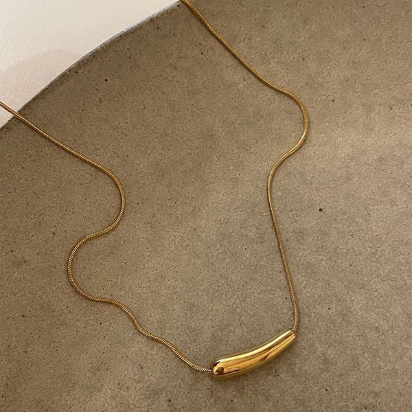 Necklace Pendant Curve FashionChic