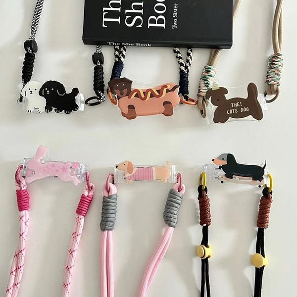 Designs) On Lanyard (Various Animal Phone Clip FashionChic