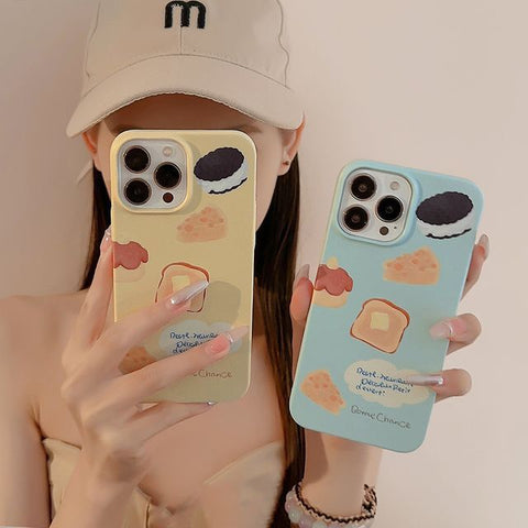 Case Phone Cheese Toast FashionChic
