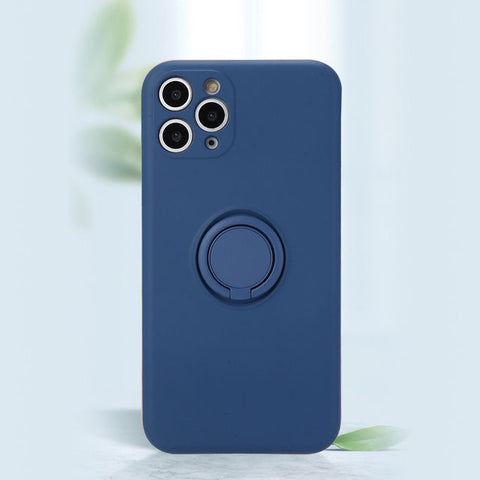 Phone Stand Ring Plain Case FashionChic
