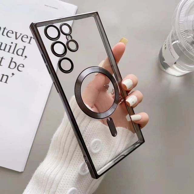 Magnetic Phone Case Plain FashionChic
