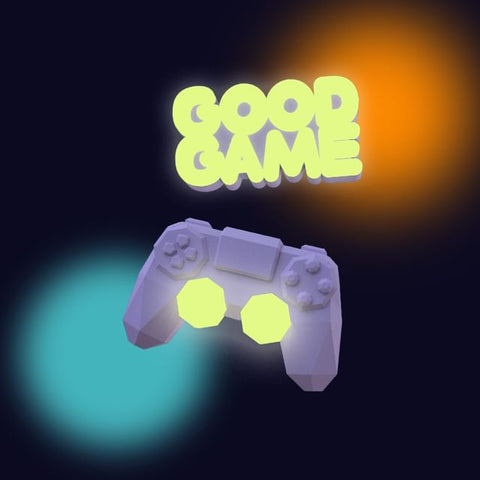 Clip-On Lettering Drop Asymmetrical Earring / Cuff Ear Gamepad FashionChic