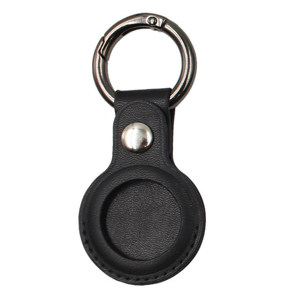 AirTag Keyring Faux Holder Leather FashionChic
