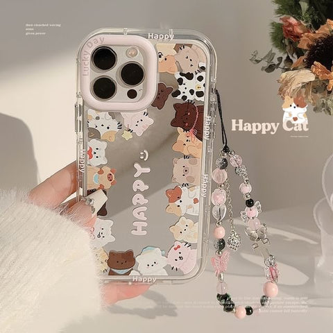 Case Mirrored Phone Cat FashionChic