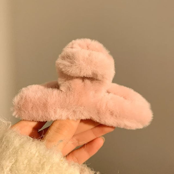 Plain Clamp Hair Chenille FashionChic