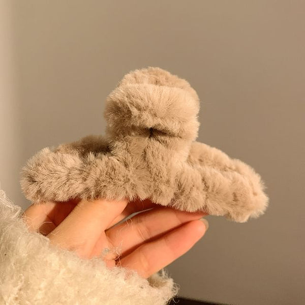 Plain Clamp Hair Chenille FashionChic