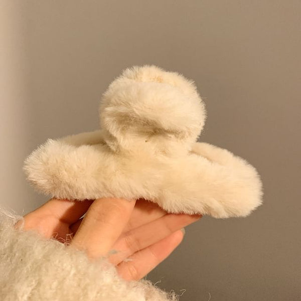 Plain Clamp Hair Chenille FashionChic