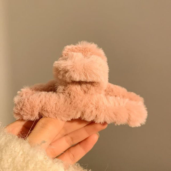 Plain Clamp Hair Chenille FashionChic