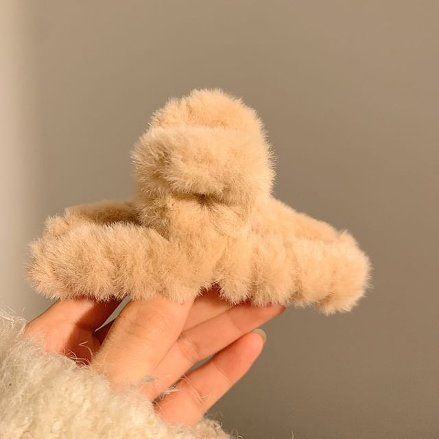 Plain Clamp Hair Chenille FashionChic