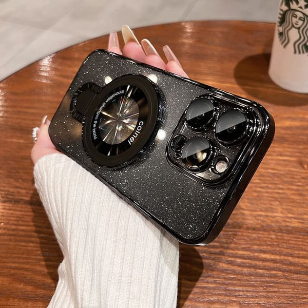 Case Phone Ring Stand Glitter FashionChic