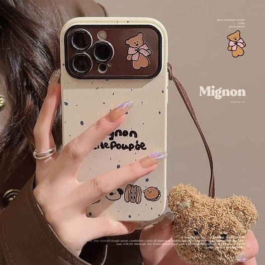Lettering Cartoon Phone Case FashionChic