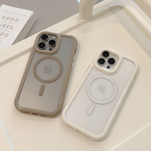 MagSafe Transparent Case Phone FashionChic