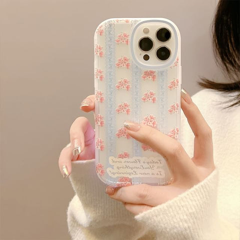 Case Lace Phone Print Floral FashionChic