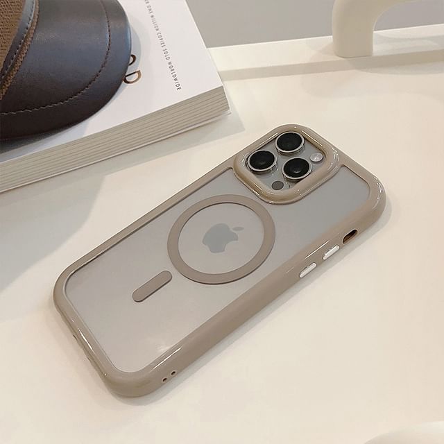 MagSafe Transparent Case Phone FashionChic