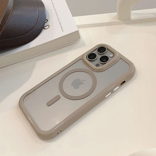 MagSafe Transparent Case Phone FashionChic