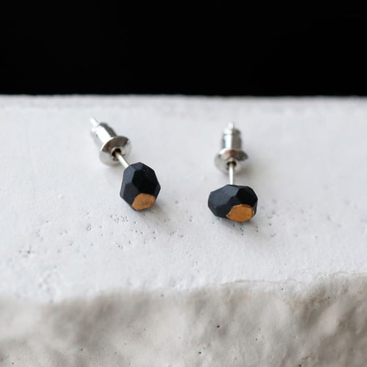 Geometric Ceramic Earring Stud