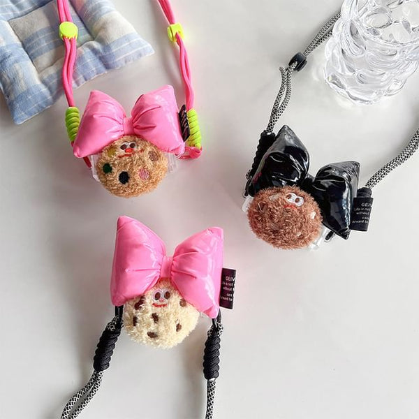 Phone Set Cookie Clip Lanyard Bow / FashionChic