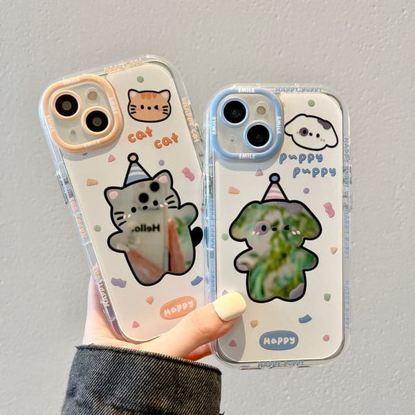 Mirrored Phone Animal Case FashionChic