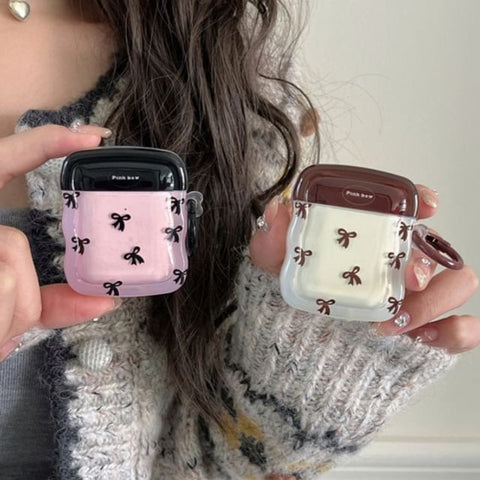 AirPods Case Bow / Earphone Skin Pro Two-Tone FashionChic