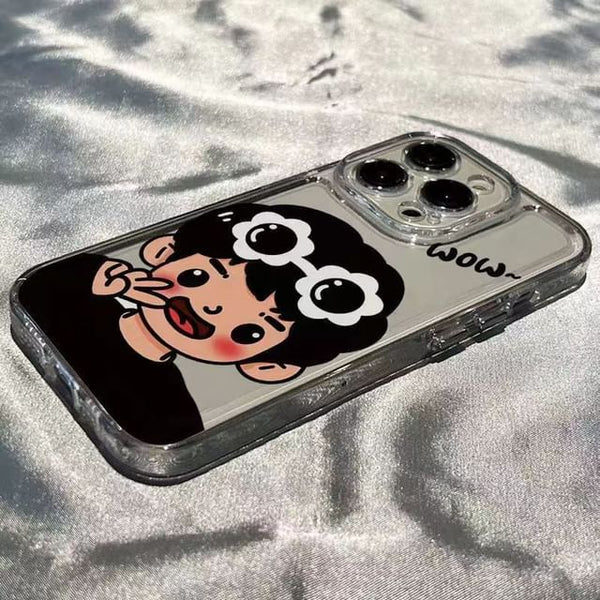 Couple Matching Cartoon Phone Case FashionChic