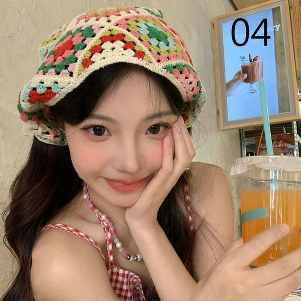 Lace Floral Crochet Scarf FashionChic