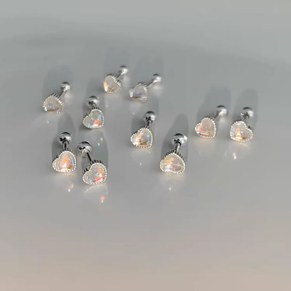 Heart Ear Stud FashionChic