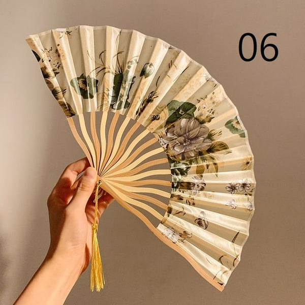 Set Hand Floral Choker / Foldable Fan Designs) (Various Lace FashionChic