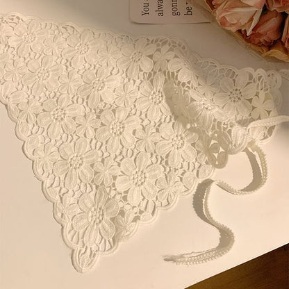 (Various Scarf Lace Designs) Triangle Head FashionChic