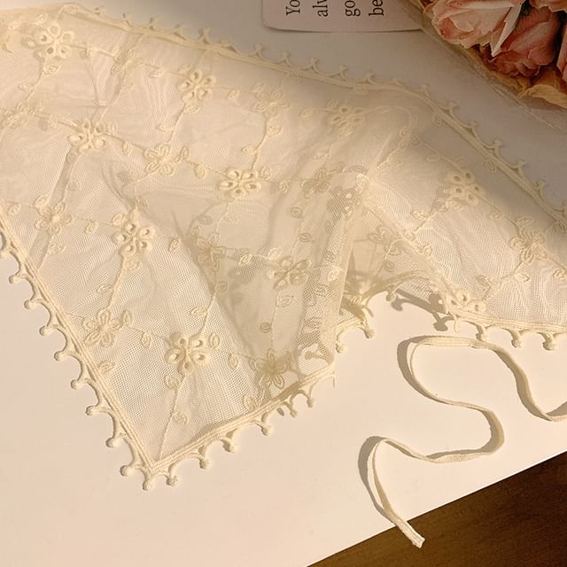 (Various Scarf Lace Designs) Triangle Head FashionChic