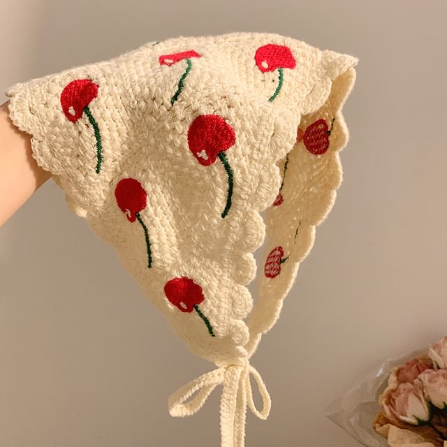 Scarf Head Designs) (Various Embroidered Triangle FashionChic